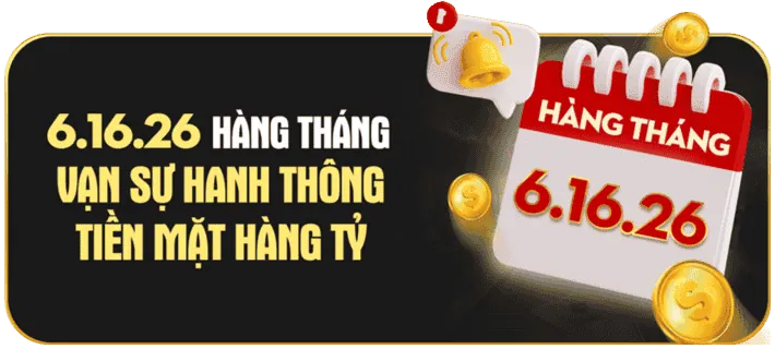 Tiền thưởng chào mừng lớn cho người chơi mới